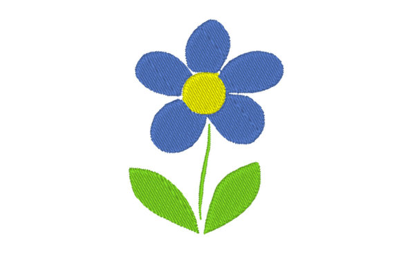Beautiful Blue Flower