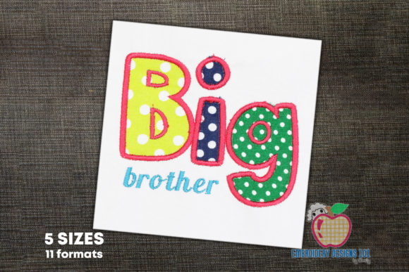 Big Brother Applique