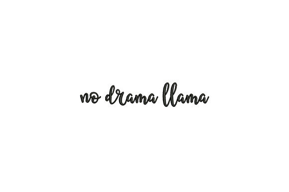 Catchy No Drama Llama