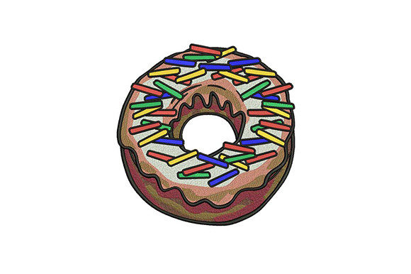 Coffee Sprinkled Donut