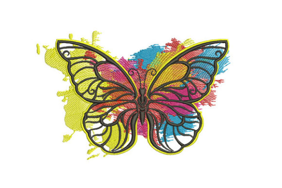 Colored Butterfly