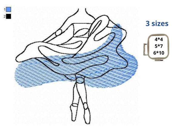 Dancer One Line Art