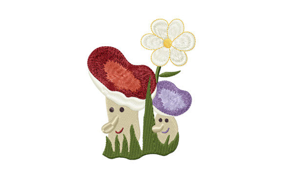 Funny Mushrooms Russula