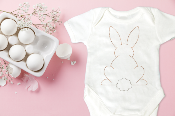 Linework Easter Bunny