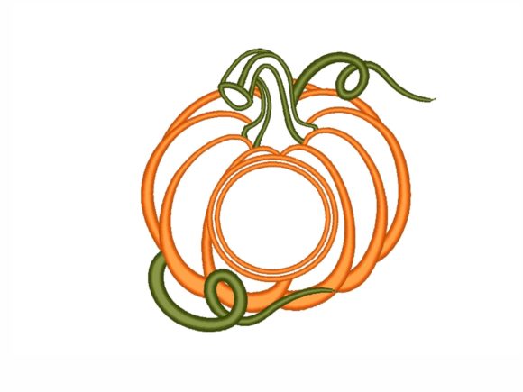 Pumpkin Monogram