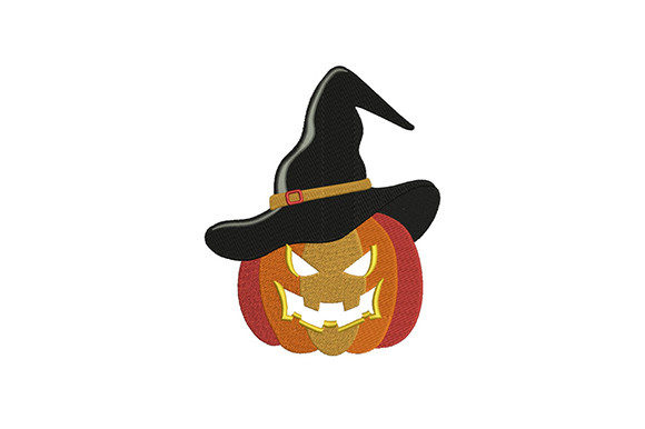 Witch Hat Pumpkin Design